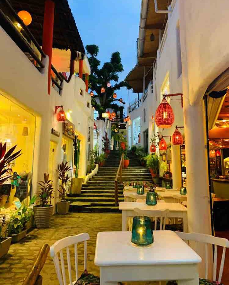 Rua da grécia em Pipa / RN