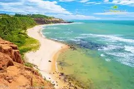Vista panorâmica da Praia do Amor Pipa RN com a Supreme Tur